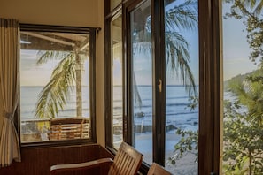 Habitación Premium doble, 1 cama de matrimonio grande, balcón, vistas al mar | Vistas al mar