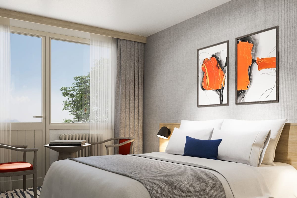 1 habitación, minibar, caja de seguridad en la habitación y escritorio