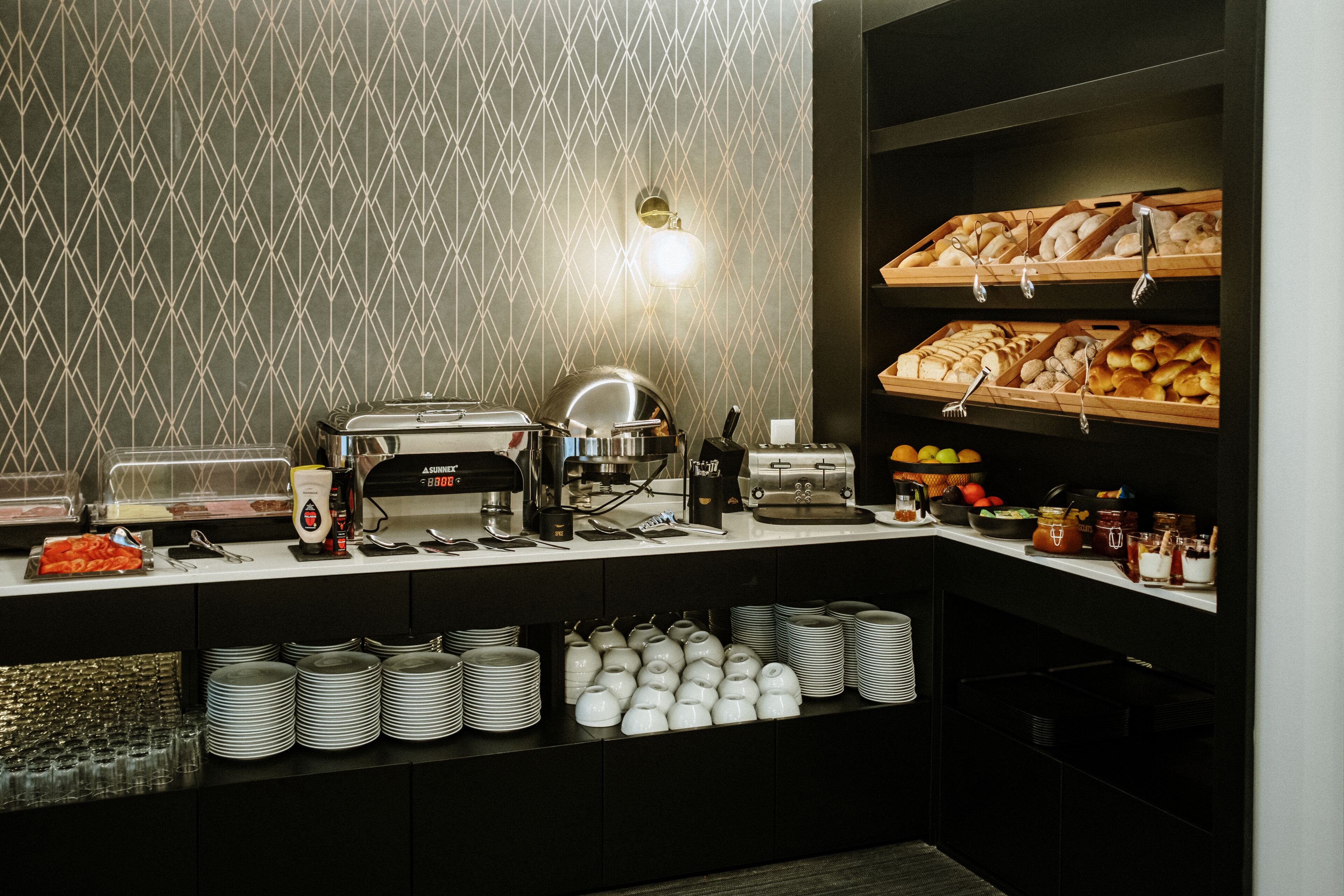 Petit déjeuner buffet