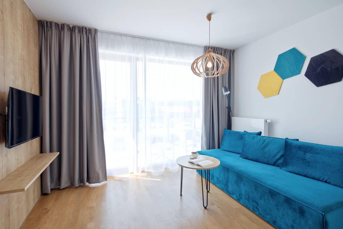 Apartamento (Studio) | Sala de estar | Una televisión de pantalla plana