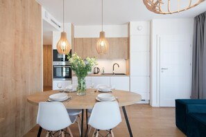 Stovetop, electric kettle - Blu Apartments (Sarbinowo)