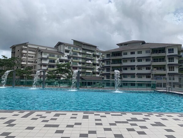 Alberca al aire libre