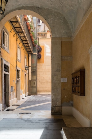 Entrée de l’hébergement
