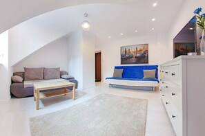 Departamento (7) | Sala de estar | Televisión de pantalla plana de 30 pulgadas con canales digitales 