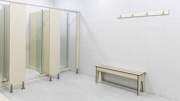 Basic Shared Dormitory, Women only (20 Beds) | Bathroom | Towels, soap, toilet paper