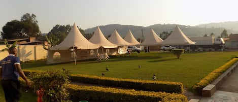 Espace banquet en plein air