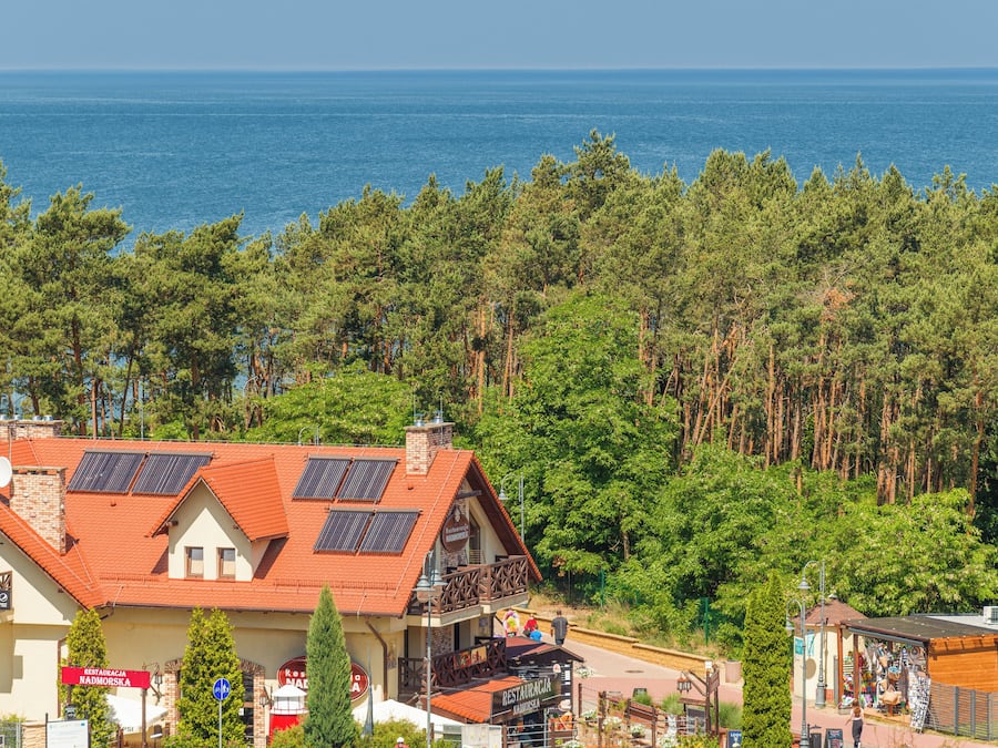 Apartment (D 20 with the sea view) | View from room