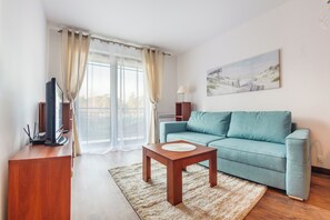 Leilighet (D2) | Oppholdsområde | Flatskjerm-TV og DVD-spiller