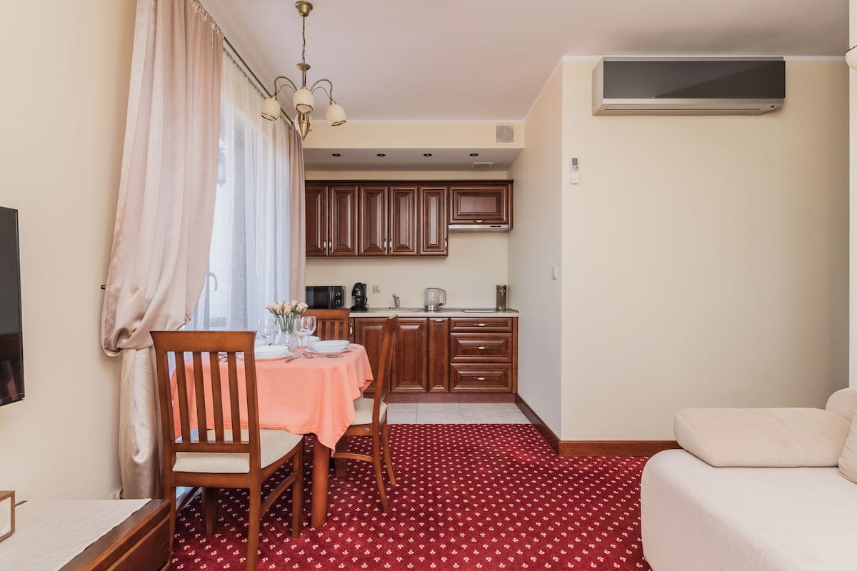 Apartment (D 39 with the sea view) | Living area | Flat-screen TV, DVD player