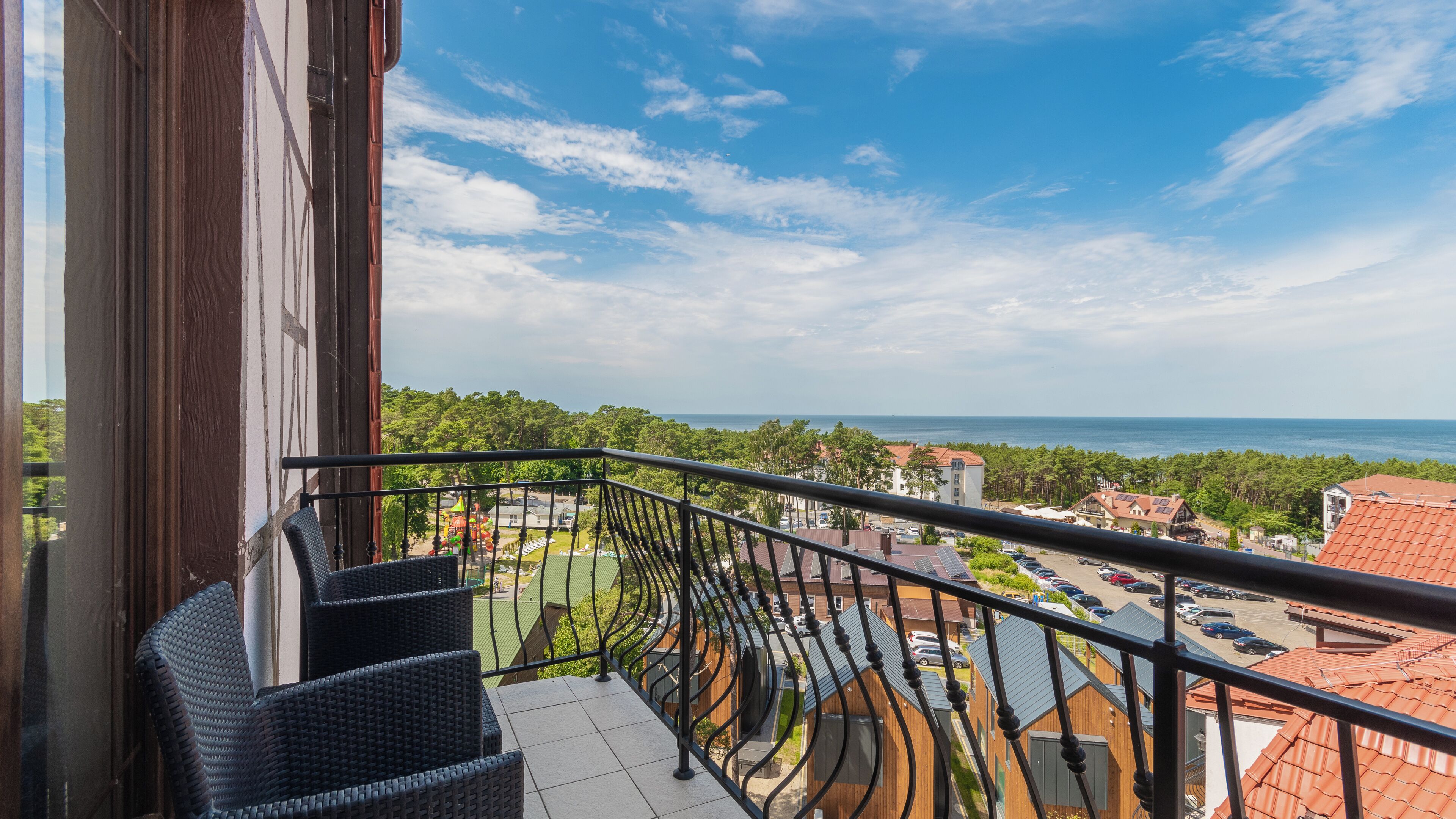 Apartment (D 39 with the sea view) | Balcony view