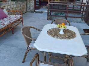 Restauration en plein air