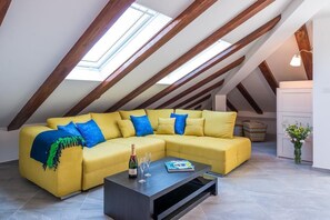 Flat-screen TV - Apartments Arla Exclusive - Premium One Bedroom Apartment with Balcony (Dubrovnik)