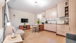 Suite Studio (23) | 1 chambre, fer et planche Ă repasser, Wi-Fi gratuit, draps fournis