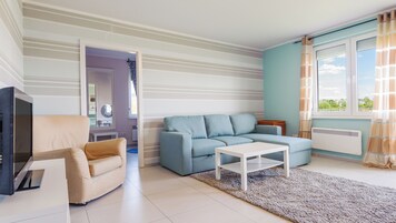 Apartment (7, ul. Niska 14) | Living area | Flat-screen TV