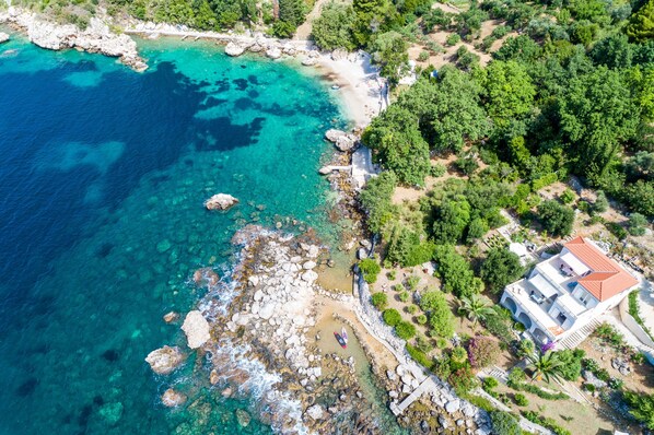 Plage privée