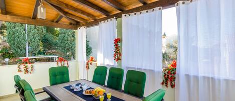 Udendørs spisemuligheder