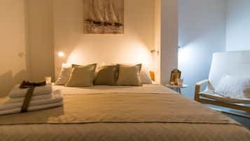 2 slaapkamers, een strijkplank/strijkijzer, wifi, beddengoed