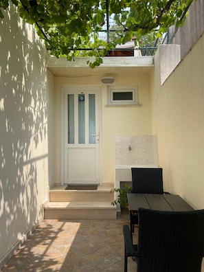 Terrace/patio - Guest House Luce - Studio with Terrace and Sea View (Dubrovnik)