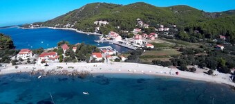 Leiligheter Prižba Bay - Leilighet med 2 soverom med terrasse og sjøutsikt (Apartman 2)