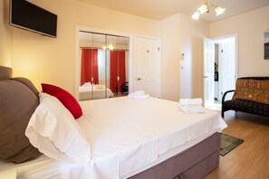 1 chambre, fer et planche à repasser, Wi-Fi, draps fournis