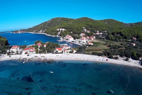 Apartments Prižba Bay - Two Bedroom Apartment with Terrace and Sea View