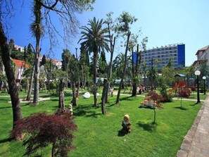 Overnattingsstedets uteområder