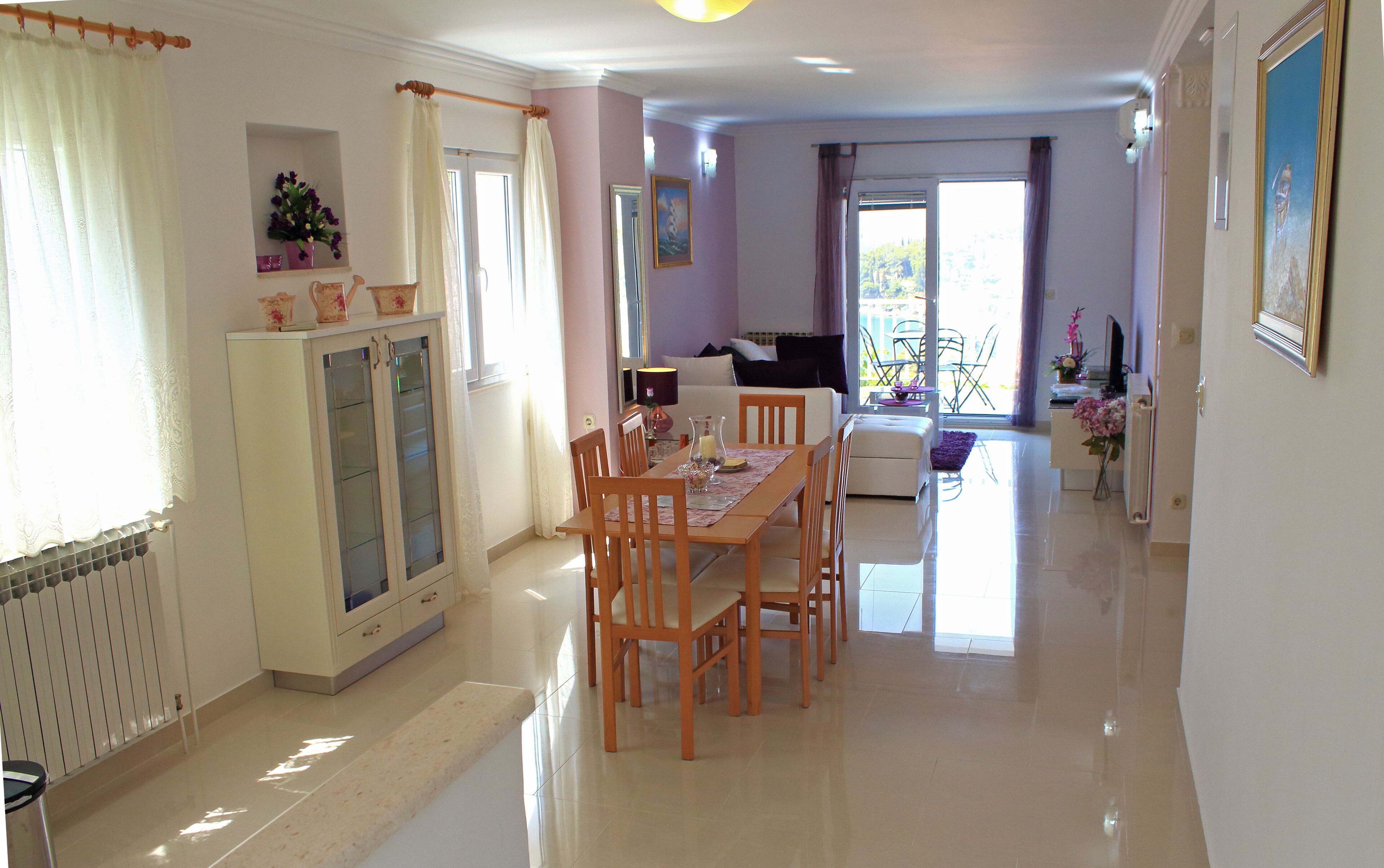 Apartment Siesta - Apartment Mit 2 Schlafzimmern, Balkon Und Meerblick - Cavtat