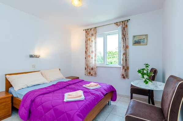 1 bedroom, WiFi, bed sheets - Villa Bind Basic Double Room,Patio & Garden ViewR3 (Obod)