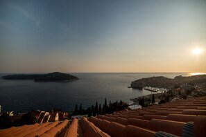 Vue depuis l’hébergement