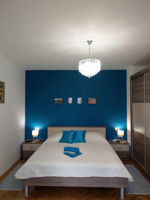 1 bedroom, iron/ironing board, Internet, bed sheets - Apartment Hitri - One Bedroom Apartment with Terrace and Garden View (Dubrovnik)