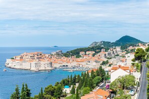 منظر من الجو على ارتفاع عالٍ