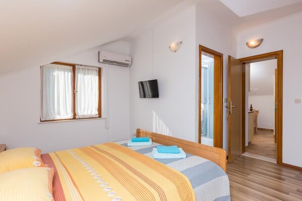 1 dormitorio, Internet gratis, ropa de cama