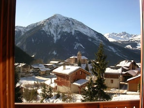 View from property - Apartment in Champagny, 45m², up to 6 people, with balcony and WIFI (Champagny-en-Vanoise)