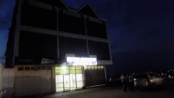 Front of property – evening/night