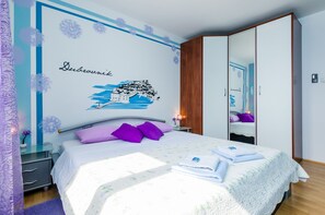 2 camere, ferro/asse da stiro, Wi-Fi gratuito, lenzuola