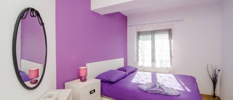 1 室のベッドルーム、アイロン / アイロン台、WiFi、ベッドシーツ