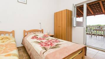 1 dormitorio, Internet, ropa de cama