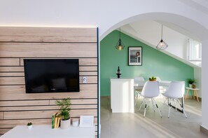 Dining - Ploce Apartments-One-Bedroom Apartment with Terrace and Sea View - Ante Topića Mimare 10 Street (Veliki) (Dubrovnik)