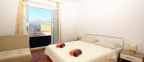 2 dormitorios, Internet, ropa de cama