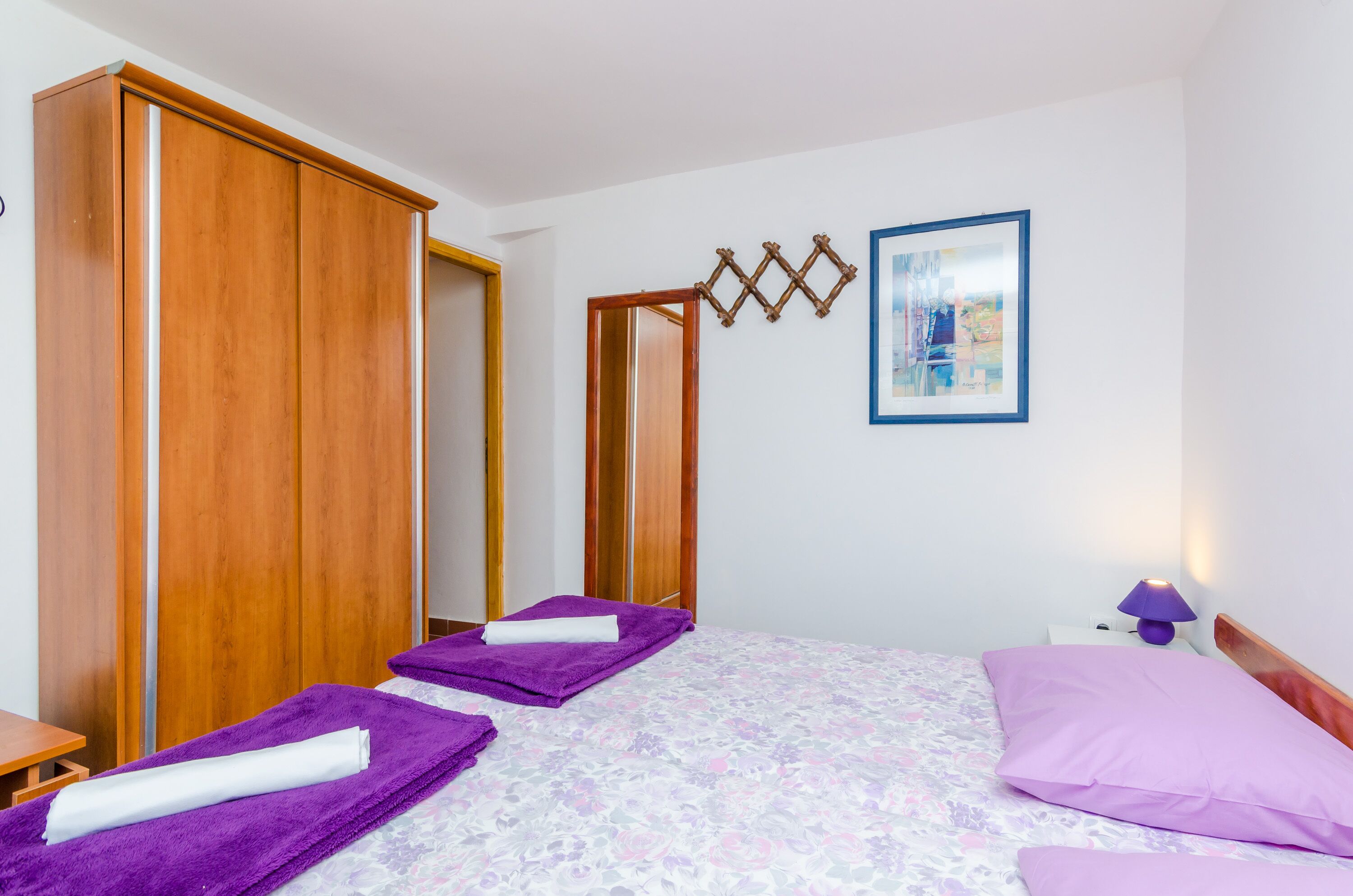 1 bedroom, iron/ironing board, Internet, bed sheets