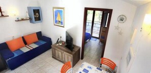 Flat-screen TV - Apartments Brac-Osibova - One-Bedroom Apartment with Terrace and Sea View (A1) - (ST) (Milna)