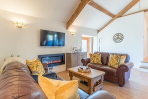 Ferienhaus | Wohnbereich | LCD-Fernseher