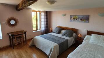 3 chambres, Wi-Fi gratuit