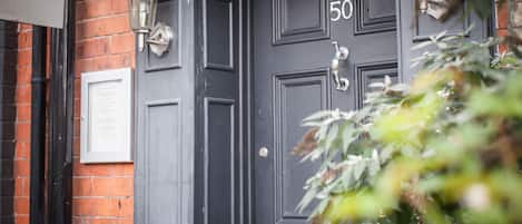 Entrada de la propiedad