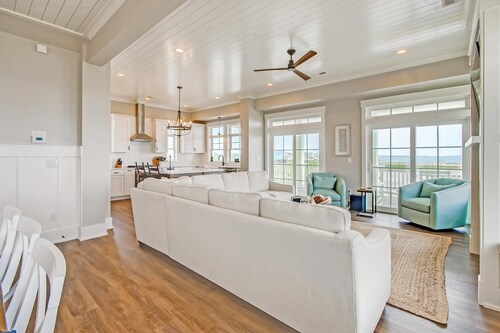 Semi-Soundfront Home with Private Pool, Hot Tub, Elevator, and Home Theater
