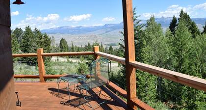 Hengittävät näkymät lähellä Yellowstonea!