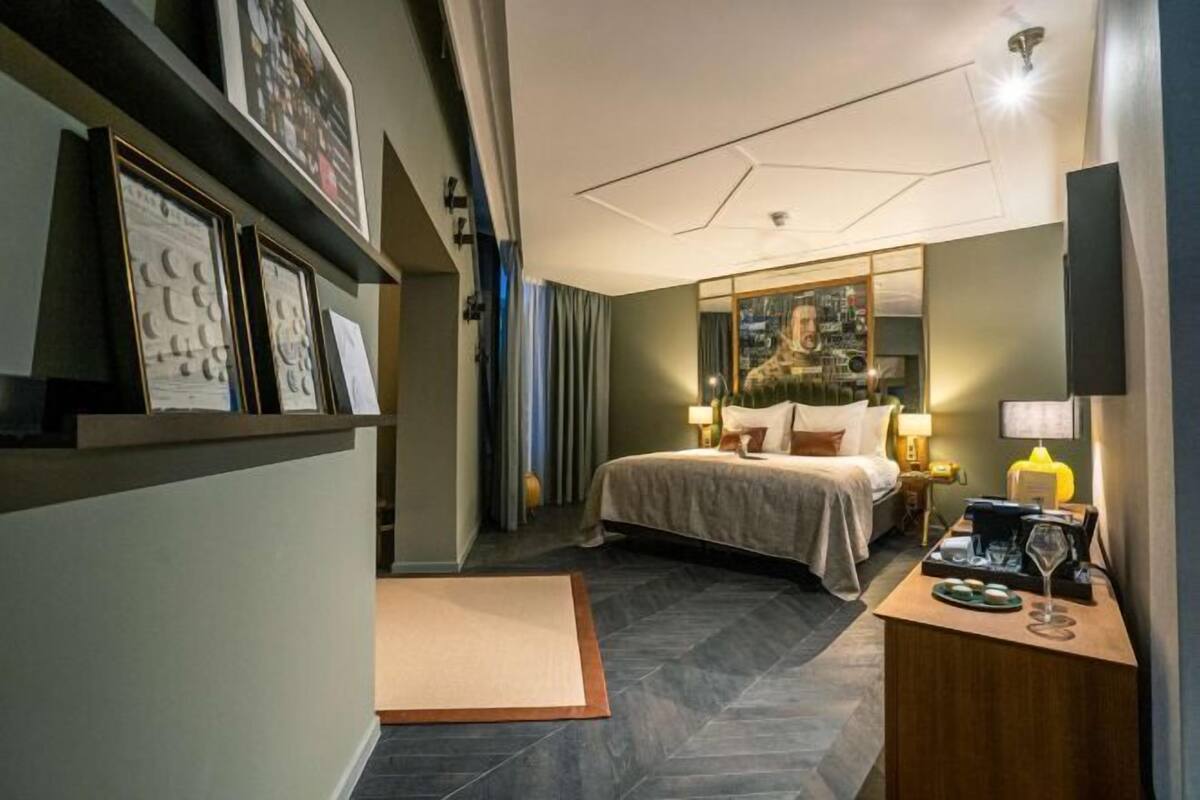Roupas de cama antialérgicas, cofres nos quartos