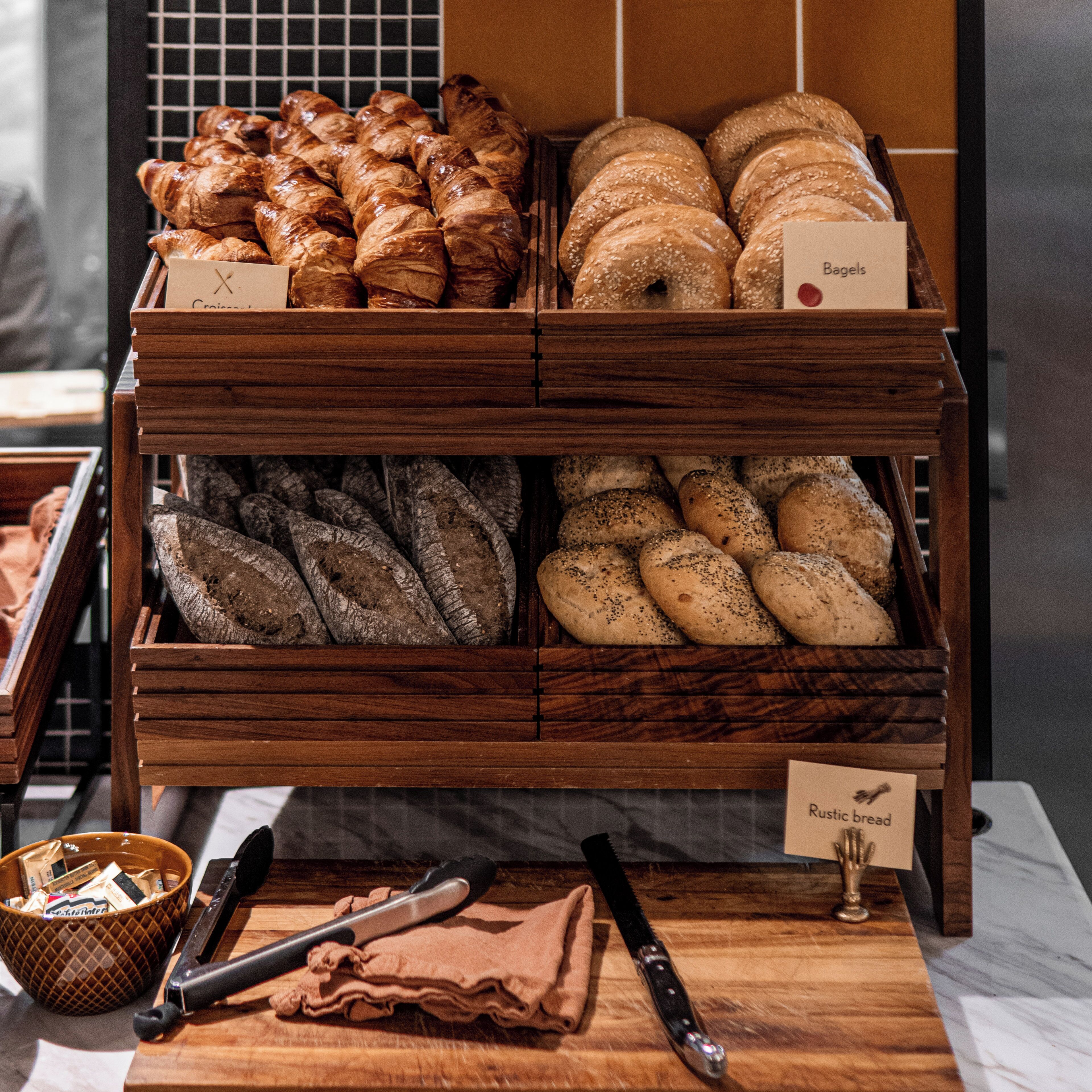 Daily buffet breakfast (EUR 22 per person)