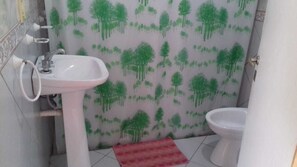 Standard Apartment, 1 Double Bed | Bathroom | Shower, towels - Aitue Departamentos (Colon)