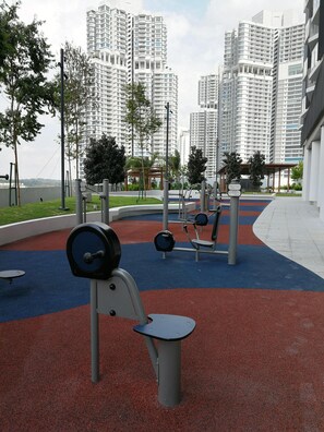 Overnatningsstedets område